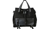 Suede & Leather Ladies Bag